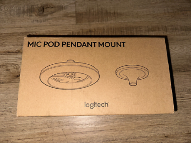 Logitech Mic Pod Pendant Mount for Rally Mic Pods | Office Equipment thumbnail 1
